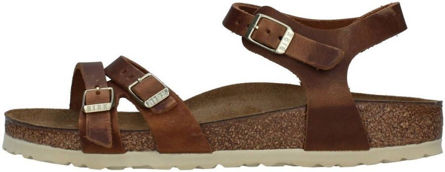 Birkenstock Kumba Dames Sandalen Cognac Narrow fit | Cognac | Nubuck - Foto 11