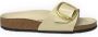 Birkenstock Madrid Big Buckle Natural Leather Patent Narrow - Thumbnail 11