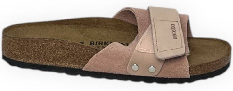 Birkenstock Women's Oita Suede Leather Sandalen Narrow bruin
