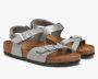 Birkenstock Rio AS Kids Birko-Flor Narrow Fit Sparkling Light - Thumbnail 4
