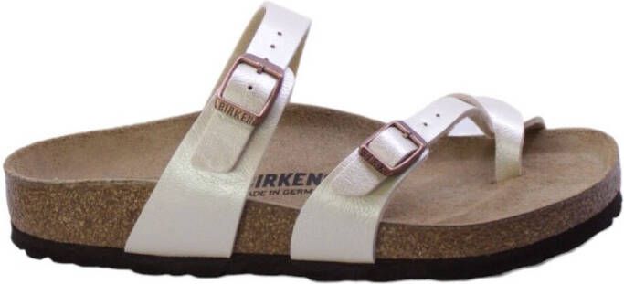 Birkenstock Mayari BF Graceful Regular Dames Slippers Pearl White - Foto 14