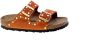 BIRKENSTOCK Teenslippers Dames Arizona Rivet Border Maat: 40 Materiaal: Suède Kleur: Oranje - Thumbnail 5