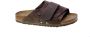 Birkenstock Kyoto Nubuck Leather Suede Sandalen Narrow bruin - Thumbnail 9