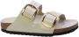Birkenstock Arizona Big Buckle Natural Leather Patent High Shine Ecru Narrow - Thumbnail 11