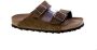 Birkenstock Arizona Soft Footbed Suede Leather Deark Tea - Thumbnail 4
