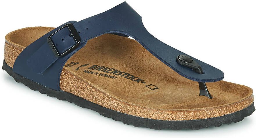 Birkenstock Gizeh Narrow Slipper kinderen Slippers Unisex blauw bruin - Foto 2