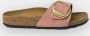 Birkenstock Madrid Big Buckle Sandalen Roze Dames - Thumbnail 2
