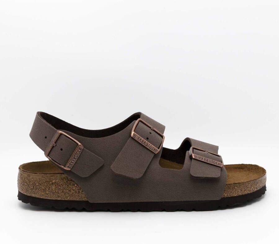 Birkenstock Bruine Sandalen met Leren en Synthetische Voering Brown Unisex - Foto 9