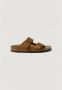 BIRKENSTOCK Slippers Arizona Maat: 42 Materiaal: Suède Kleur: Cognac - Thumbnail 6