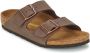 Birkenstock Kindersandalen Arizona Birko Flor Birkibuc Etroit Bruin - Thumbnail 5