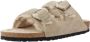 Birkenstock Arizona Shearling Slippers Stone Coin Narrow fit | Grijs | Suède - Thumbnail 183