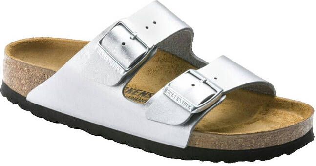 Birkenstock Arizona Slippers Birko-flor Zilver Regular-fit – - Foto 6