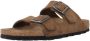 Birkenstock Sandalen Arizona SF Suede Leather Narrow Dark Tea Tonal - Thumbnail 3