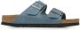 Birkenstock Blauw Leren Sandalen - Thumbnail 2