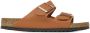 Birkenstock Sandals Arizona Soft Footbed Birko-Flor Bruin - Thumbnail 3