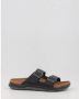 Birkenstock Arizona Heren Slippers Black Regular fit | Zwart | Nubuck - Thumbnail 3