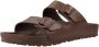 Birkenstock Chocoladebruine Dubbele Band Sandalen Brown Unisex - Thumbnail 5