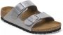 Birkenstock Arizona Kids Birko-Flor Sparkling Light Silver - Thumbnail 5