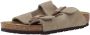 Birkenstock Kid's Arizona Suede Leather Sandalen Narrow beige bruin - Thumbnail 6