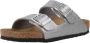 Birkenstock Arizona Kids Birko-Flor Sparkling Light Silver - Thumbnail 6