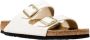 Birkenstock Sandalen Arizona Synthetic Leo Narrow Eggshell - Thumbnail 3