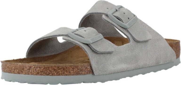 BIRKENSTOCK Slippers Arizona Maat: 38 Materiaal: Suède Kleur: Blauw - Foto 6