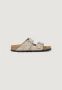 BIRKENSTOCK Teenslippers Dames Arizona Rivet Border Maat: 40 Materiaal: Suède Kleur: Beige - Thumbnail 3