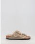 Birkenstock Arizona Shearling Slippers Stone Coin Narrow fit | Grijs | Suède - Thumbnail 184