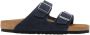 Birkenstock Sandalen Arizona Suede Leather Narrow New Navy - Thumbnail 1