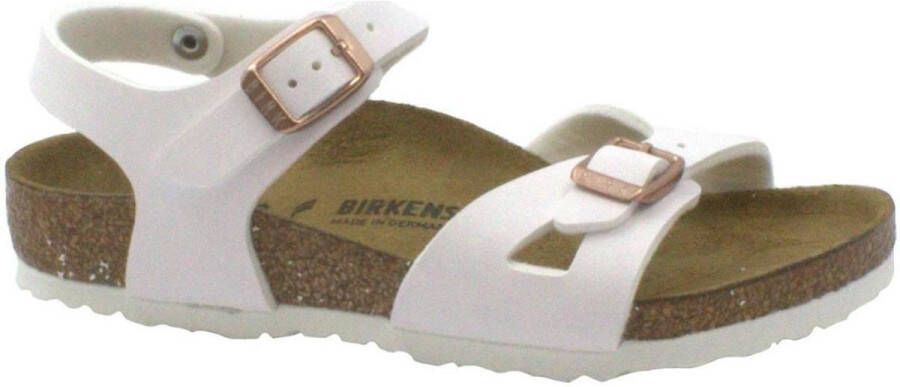 Birkenstock Rio KIds White Birko Flor WIT - Foto 9