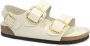 Birkenstock Verstelbare Beige Sandalen met Metalen Gespen - Thumbnail 2