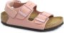 Birkenstock Kid's Milano AS Birkibuc Sandalen Narrow roze bruin - Thumbnail 4