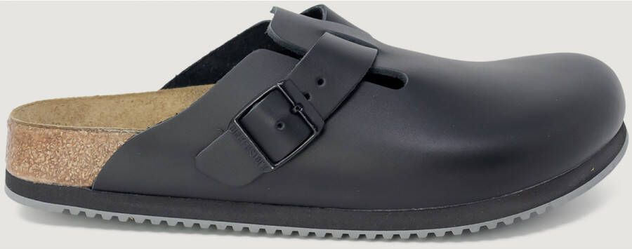 Birkenstock Boston naturleder fusion zwart narrow sandalen uni (060196) - Foto 10