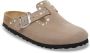 BIRKENSTOCK Instappers Dames Boston Rivet Maat: 43 Materiaal: Suède Kleur: Taupe - Thumbnail 5