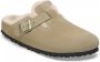 Birkenstock BOSTON SHEARLING SUEDE LEATHER pantoffels pantoffels Taupe - Thumbnail 2