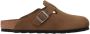 Birkenstock Sandalen Boston Suede Leather Narrow Dark Tea Tonal - Thumbnail 2