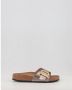 BIRKENSTOCK Slippers Dames Catalina Cushion Buckle Maat: 40 Materiaal: Leatherlook Kleur: Goud - Thumbnail 3
