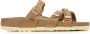 Birkenstock Franca Braided Slippers Cognac Narrow Fit Dames - Thumbnail 2
