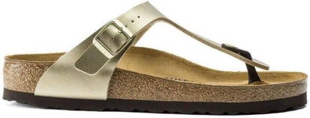 Birkenstock Sandalen Gizeh Birko-Flor Regular Gold