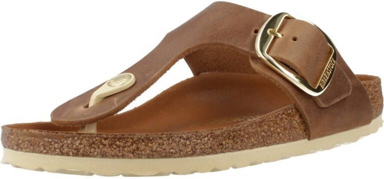 Birkenstock Gizeh Big Buckle Nl Womens Cognac Schoenmaat 35 Slides 1018745 - Foto 19