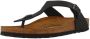 BIRKENSTOCK Teenslippers Gizeh Maat: 39 Materiaal: Leatherlook Kleur: Zwart - Thumbnail 9