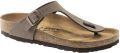 Birkenstock Sandalen Sandales Gizeh cuir - Bruin
