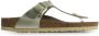 Birkenstock Meisjes Sandalen Gizeh Kids BS Electric Metallic Gold(narrow) Goud - Thumbnail 8