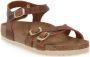 Birkenstock Kumba Dames Sandalen Cognac Narrow fit | Cognac | Nubuck - Thumbnail 5