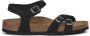 Birkenstock KUMBA SOFT FOOTBED NUBUK BLACK Dames slippers Zwart - Thumbnail 4