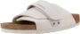 BIRKENSTOCK Slippers Dames Kyoto Dames Maat: 38 Materiaal: Suède Kleur: Wit - Thumbnail 4