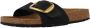 BIRKENSTOCK Slippers Dames Madrid Big Buckle Maat: 39 Materiaal: Nubuck Kleur: Zwart - Thumbnail 4