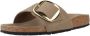 Birkenstock Madrid Big Buckle Tabacco Brown Gevet Leder - Thumbnail 4