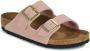 Birkenstock Roze Suède Sandalen met Kurken Zool Pink Dames - Thumbnail 23