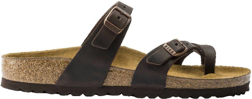Birkenstock Mayari Teenslipper Dames Habana Oiled Leather Narrow-fit – - Foto 3